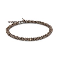Bracciale Mano-J. COLOR in Titanio Diamante Brown ABR4005